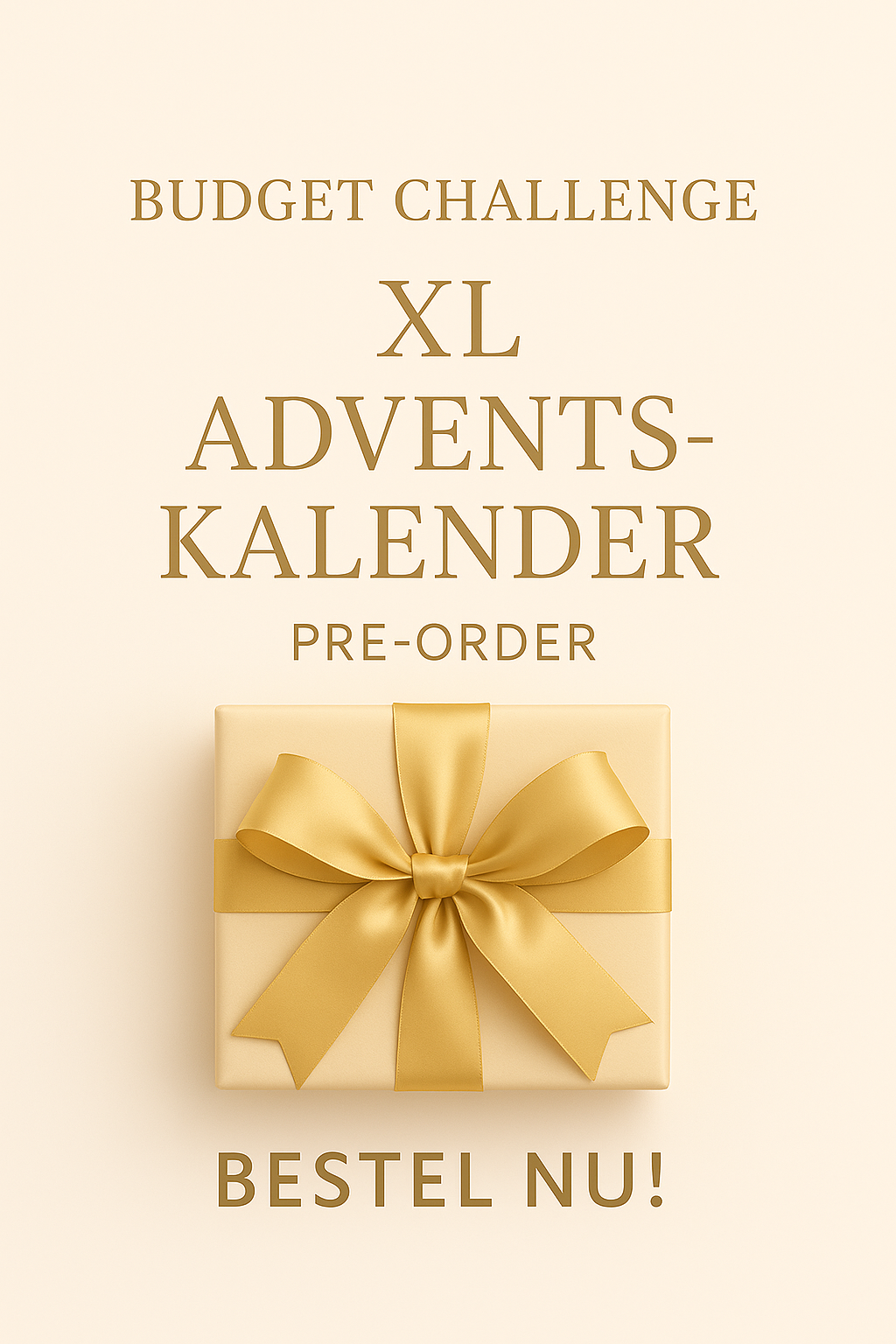 π De Budget Challenge Adventskalender! XL πΈβ¨