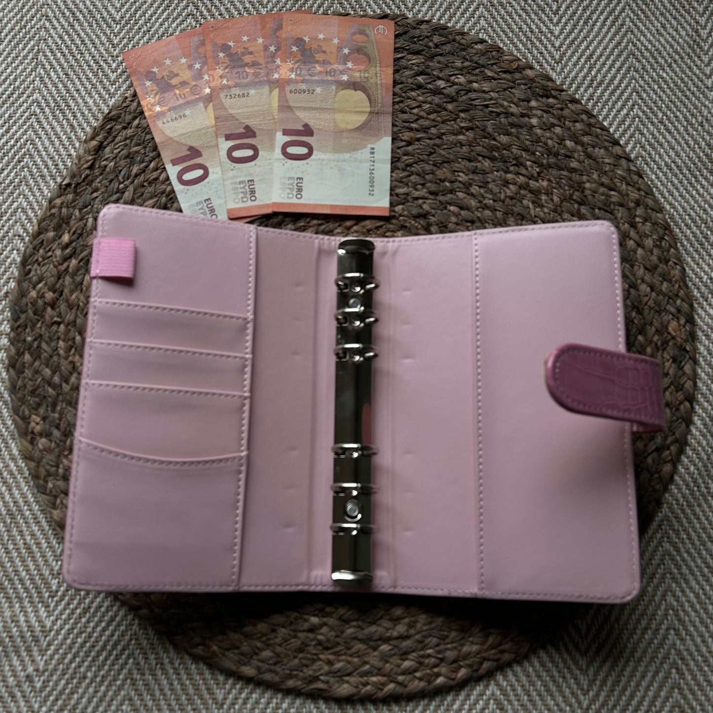 Binder A6 - snake roze