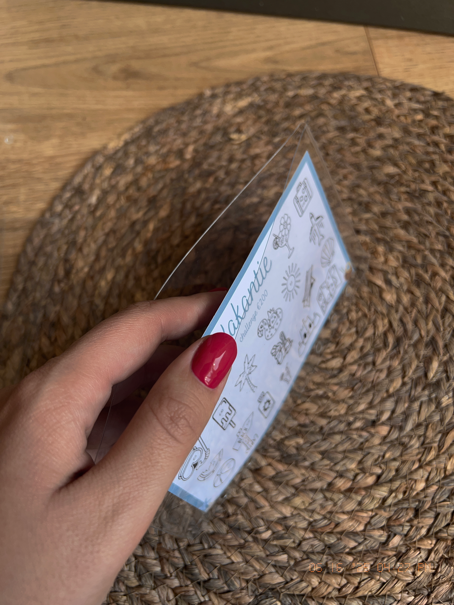 Cash enveloppen A6