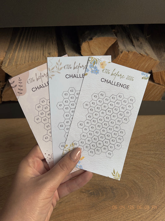 Before 2026 challenge - €126