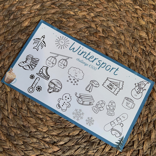 Wintersport symbolen - €500 of €1000